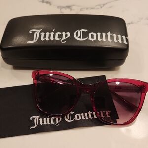 Juicy Couture Red Sunglasses